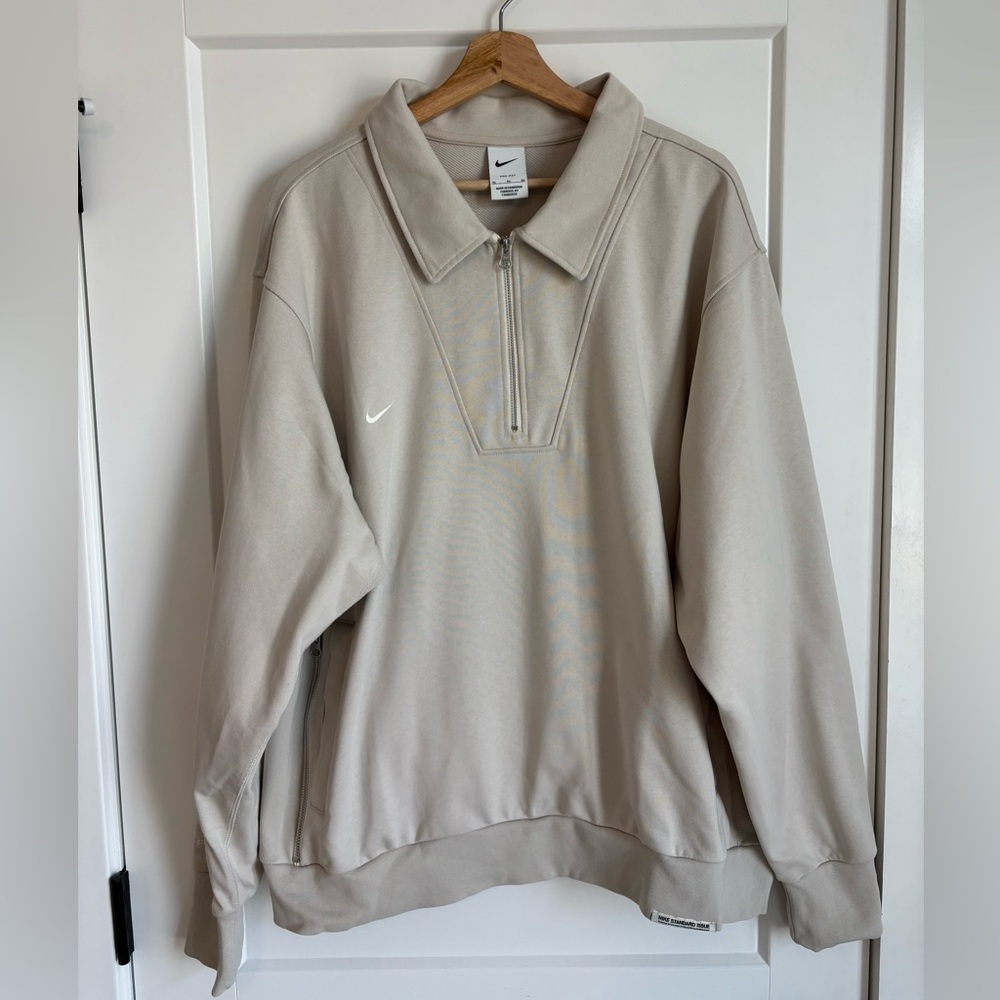 Nike Culture Of Football Standard Issue Sweatshirt Cream